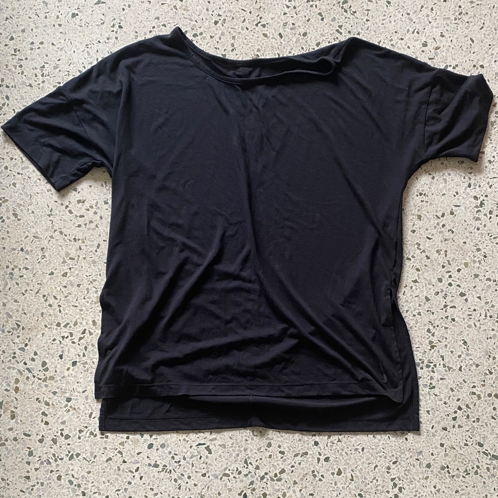 Nike Dri-fit Black Short Sleeve Women's Tee